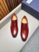 J.M.WESTON Red Calfskin Business Leather Shoes 042824 (4)_th.jpg